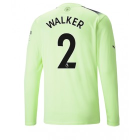 Herren Fußballbekleidung Manchester City Kyle Walker #2 3rd Trikot 2022-23 Langarm